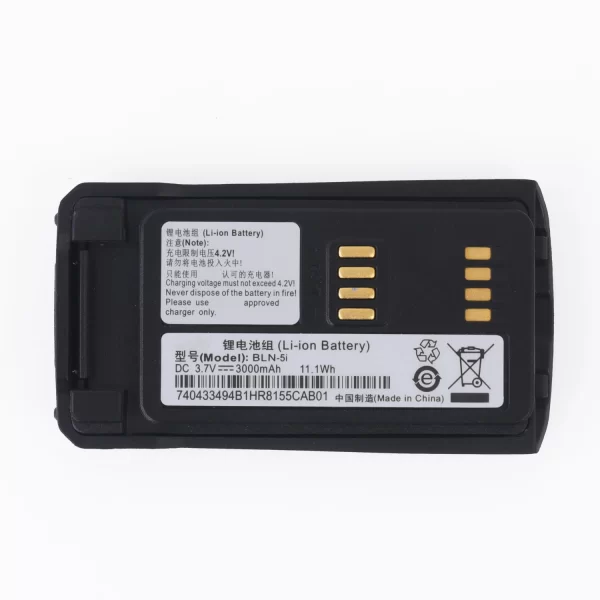 Battery Replacement 10pcs/lot for BLN-5i for EADS Airbus Cassidian TH9 THR9 THR9i THR9+ Tetra Radio Replacement for BLN-6 BLN-6L - Image 2
